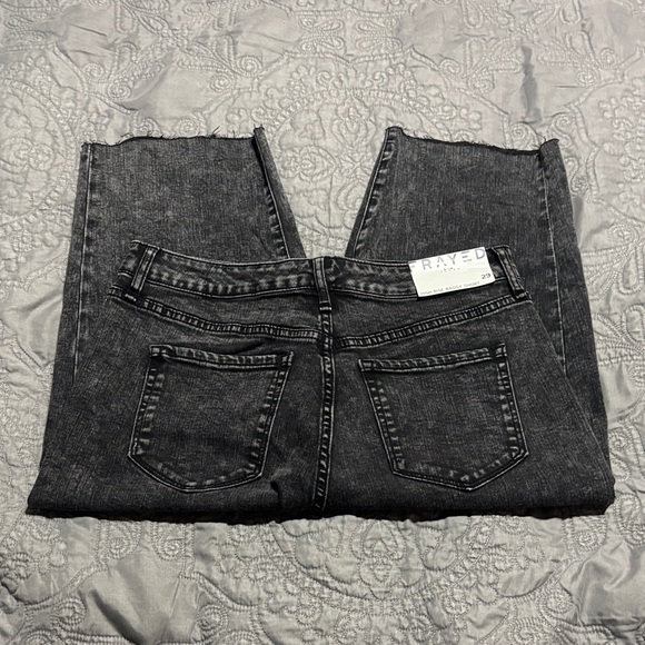 🖤 Frayed Women’s Black Jean Shorts — Size 29 — NWT 🖤 - Picture 5 of 5
